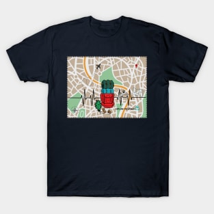 A Backpacker Has An Adventure Travelling To Exotic Places T-Shirt